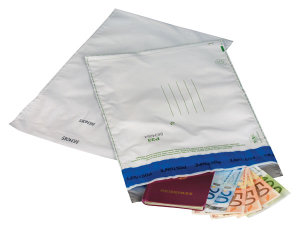 NIPS POSTSAFE PE-Versandtaschen mit Sicherheitsverschluss