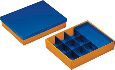 SCHOOLBOX mit variabler Innenaufteilung + Deckel