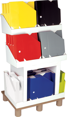 UNI COLOUR Bodendisplay