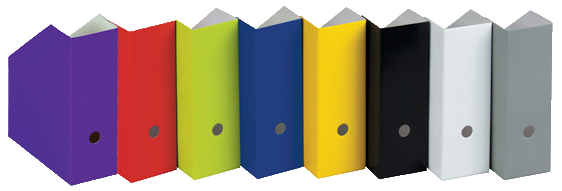 UNI COLOUR ZEITSCHRIFTENBOXEN - extrabreit