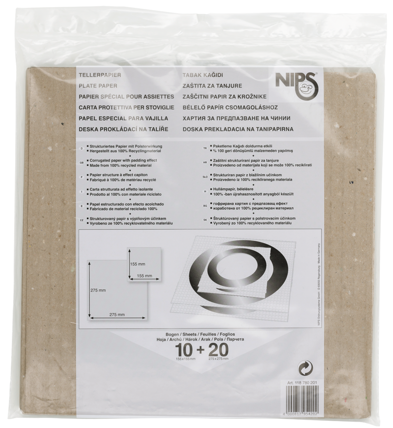NIPS TELLERPAPIER 30er Set NIPS TELLERPAPIER 30er Set