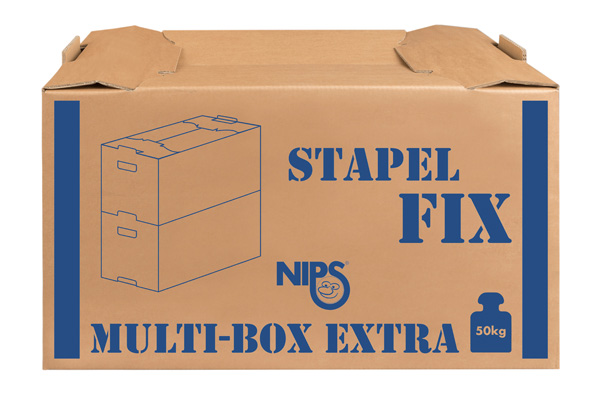 MULTI-BOX STAPEL-FIX Die neue  Umzugskarton Generation von NIPS