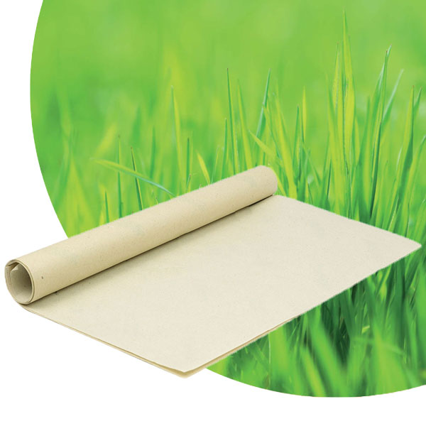 NIPS PACKPAPIER-ROLLE BIO nachhaltig mit 30% Grasfaser-Anteil