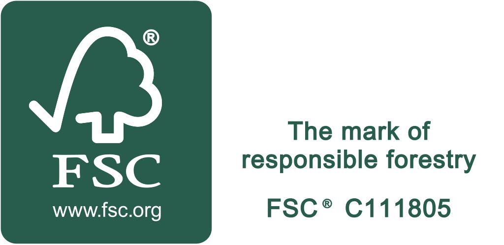 FSC - The mark of responsible forestry FSC - The mark of responsible forestry