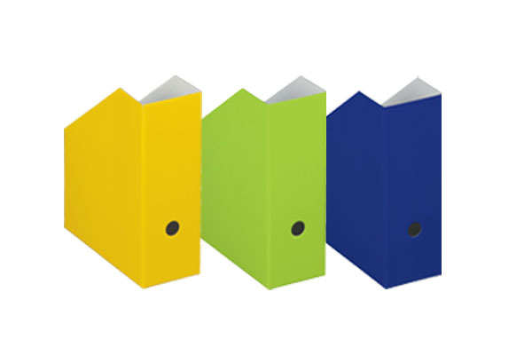 NIPS Aufbewahrungsbox UNI COLOUR (2 Stück) Mehrzweckbox mit Deckel  (Spar-Set), B/H/T: 26,5 x 16,5 x 26,5 cm, Wellkarton, Karton, Pappe