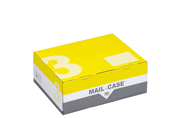 MAIL-CASE ® Postversandkarton mit Sicherheits-Steckverschluss