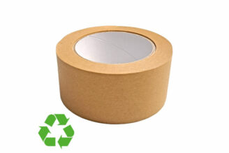 Papier-Packband mit Naturkautschuk-Kleber ist besonders umweltfreundlich recyclebar